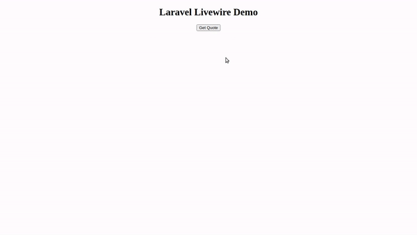 Laravel Livewire Demo