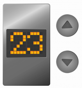 LED Matrix Display in elevator_Jetpack Compose