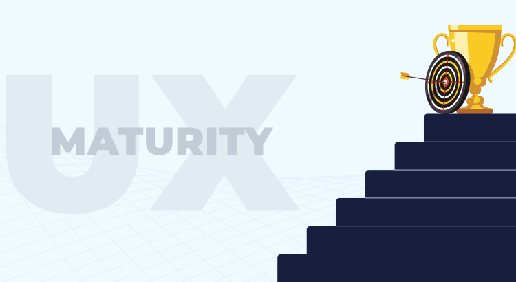 Thumbnail of blog post on "Essential Steps to Advance Your UX Maturity"