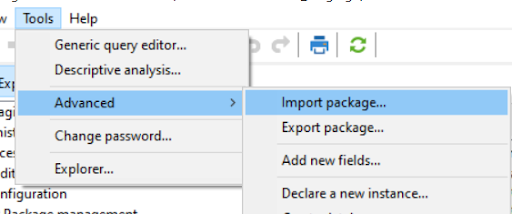 Package Import in Adobe Campaign