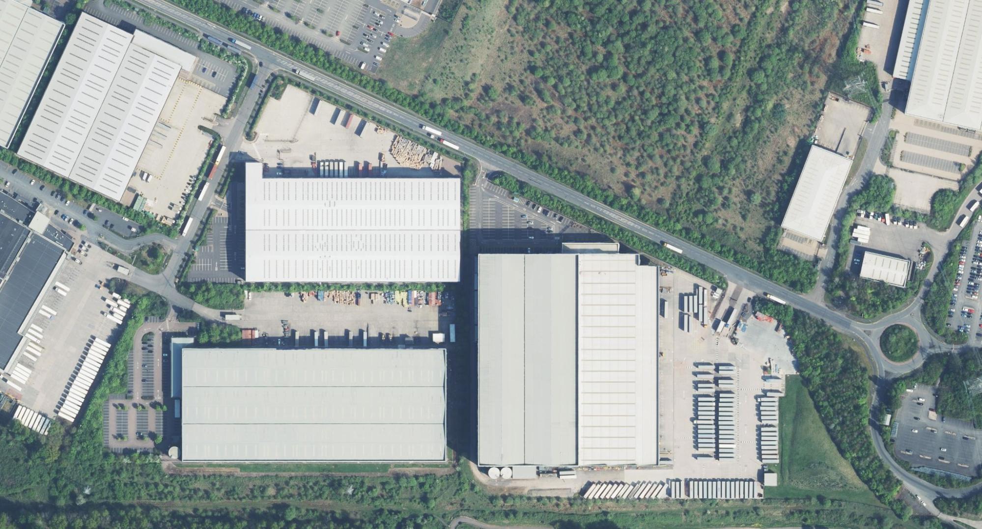 Image to detect artificial grounds and greener